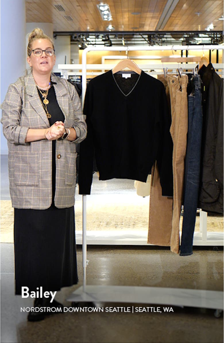 Tipped Merino Wool Sweater, sales video thumbnail