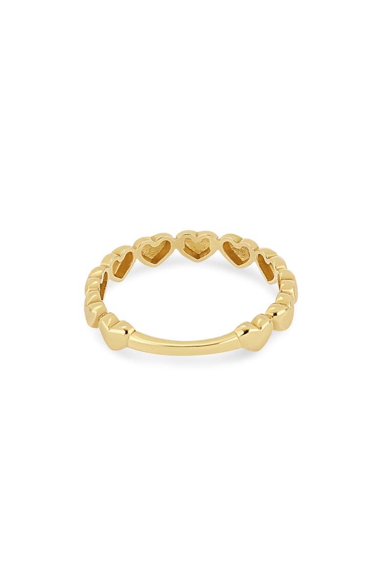 Bony Levy 14K Gold Stackable Heart Ring, Alternate, color, 14K Gold