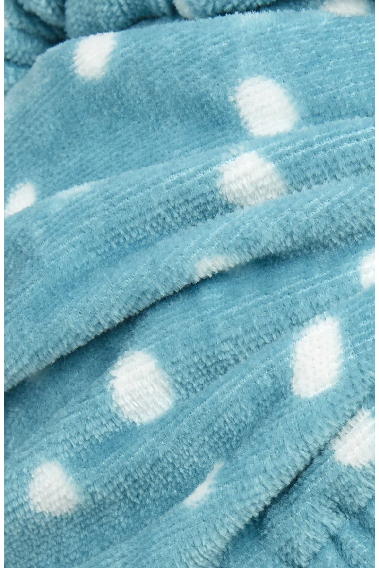 Terry Hair Towel, Alternate, color, BLUE CAMEO MULTI DOT