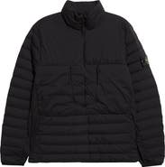 Stone Island Half Zip Down Jacket