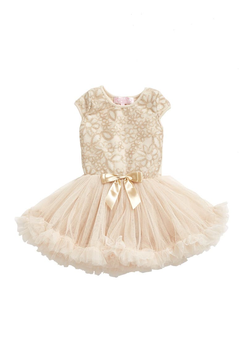 Lace Pettidress, Main, color, IVORY