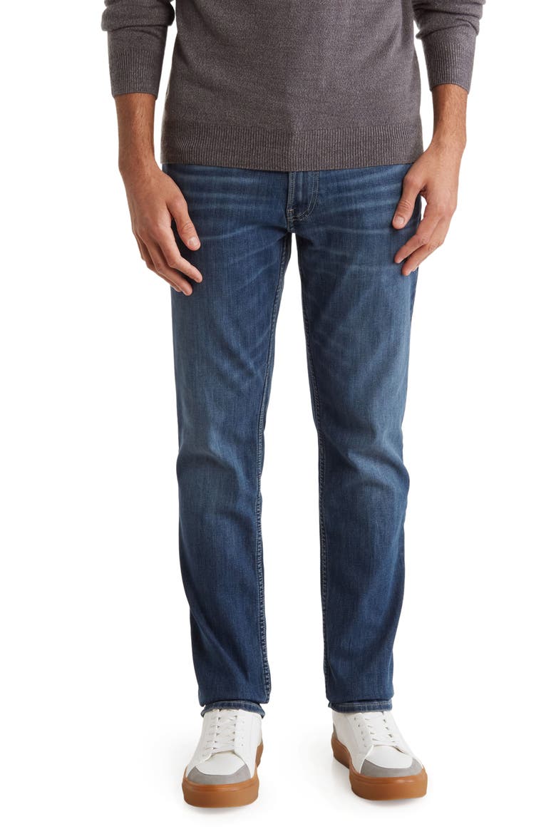 Slim Fit Jeans, Main, color, LUSTER