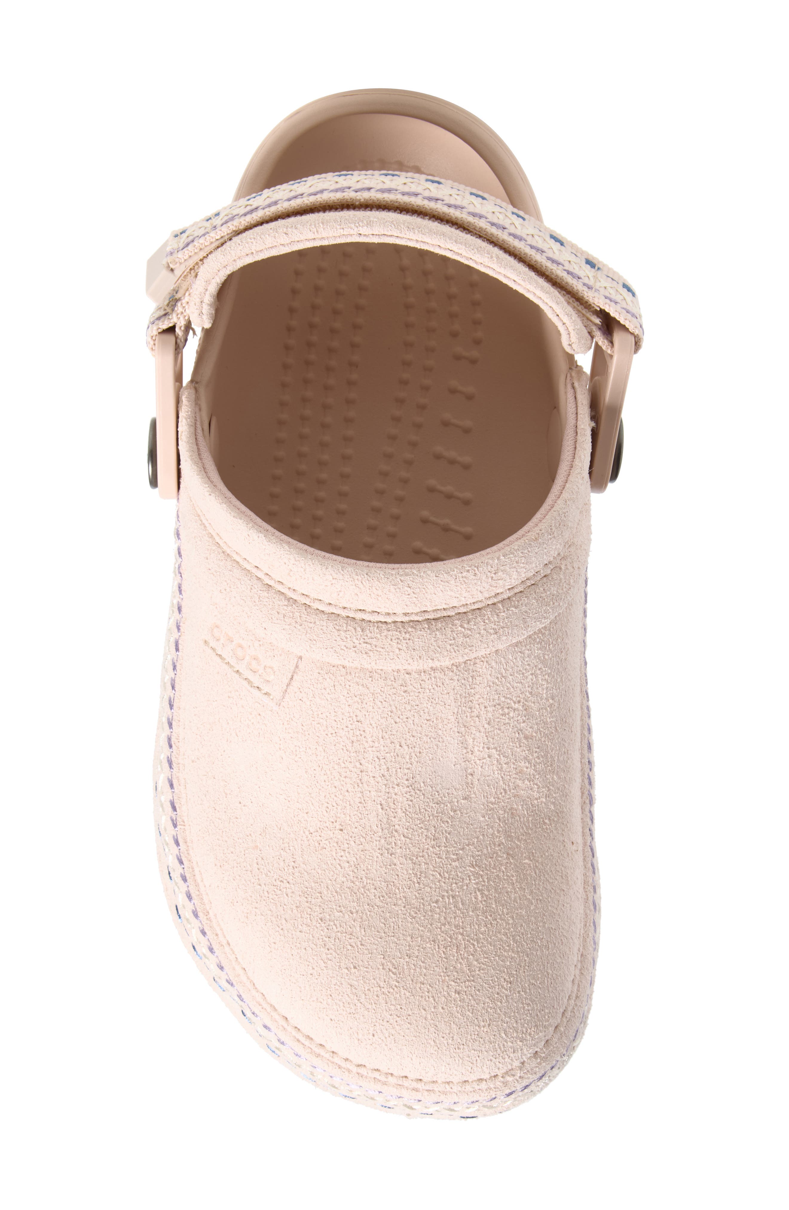 Kids' Crafted Faux Suede Stitch Clog, Alternate, color, QUARTZ