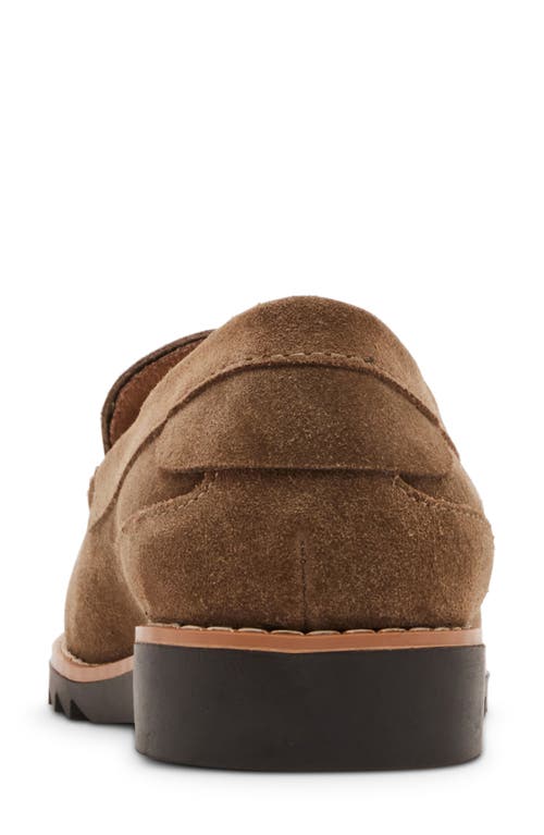 Blondo Libra Waterproof Loafer In Taupe Suede