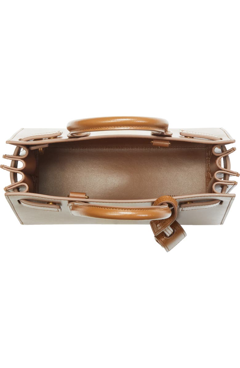 Saint Laurent Nano Sac de Jour Leather Tote, Alternate, color, Fox