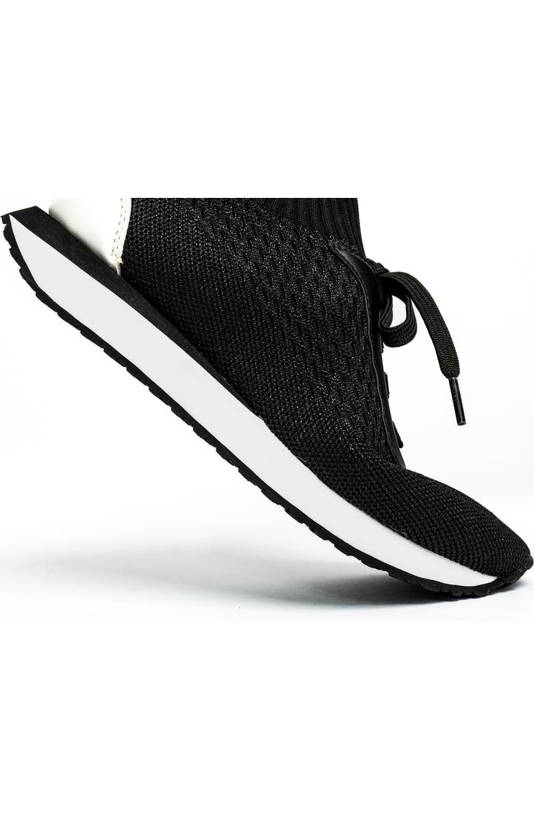 Allegra James Josie knit Sneaker, Alternate, color,