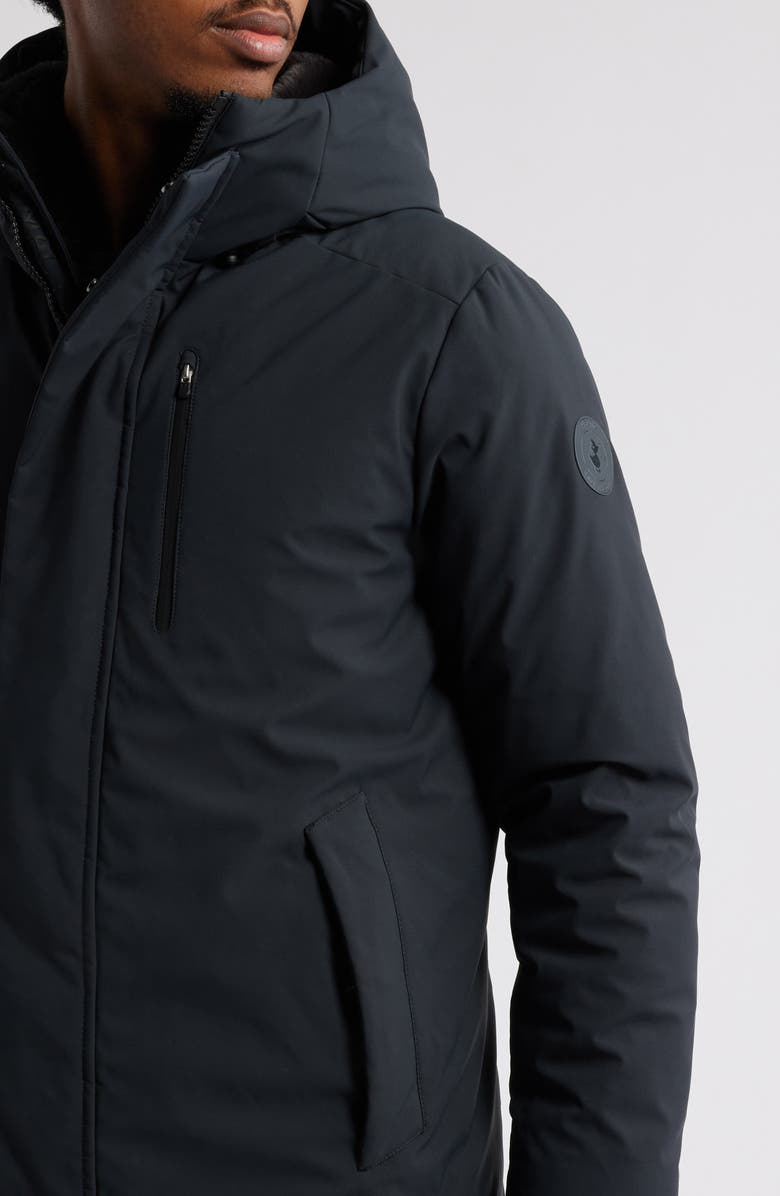 Save The Duck Antoine Faux Fur Lined Waterproof Hooded Parka, Alternate, color, 