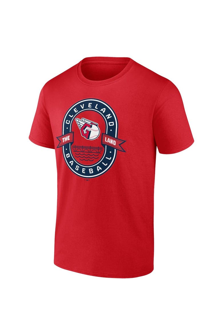 Men's Fanatics Branded Red Cleveland Guardians Iconic Glory Bound T-Shirt, Alternate, color, Red