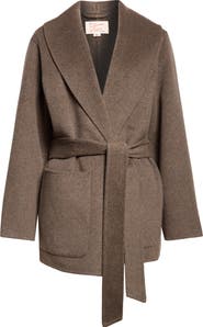 Marine Layer Colette Belted Wool Blend Jacket