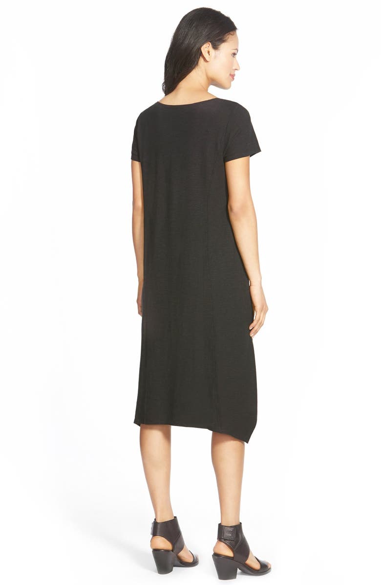 Eileen Fisher Hemp & Organic Cotton Handkerchief Dress, Alternate, color, 