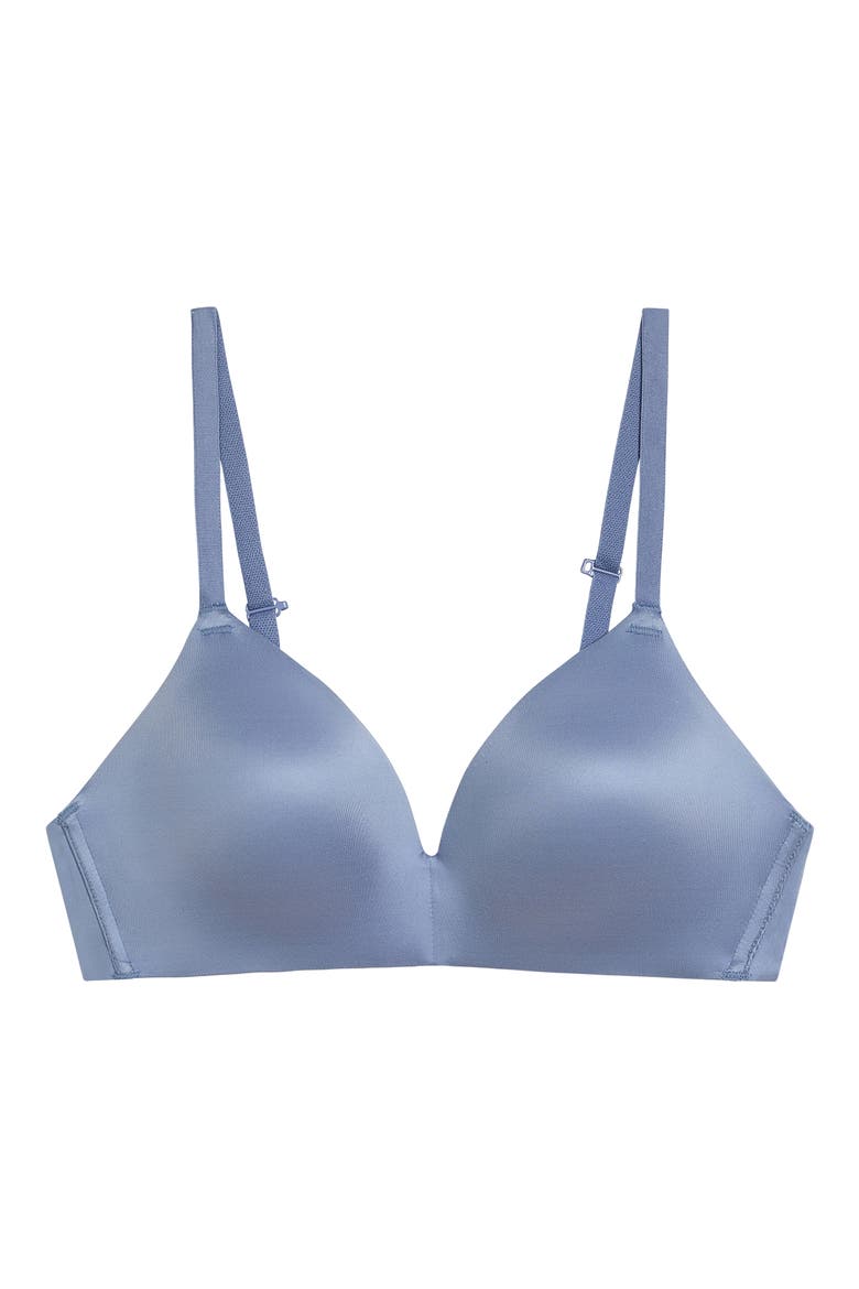 Future Foundation Wireless T-Shirt Bra, Alternate, color, COUNTRY BLUE