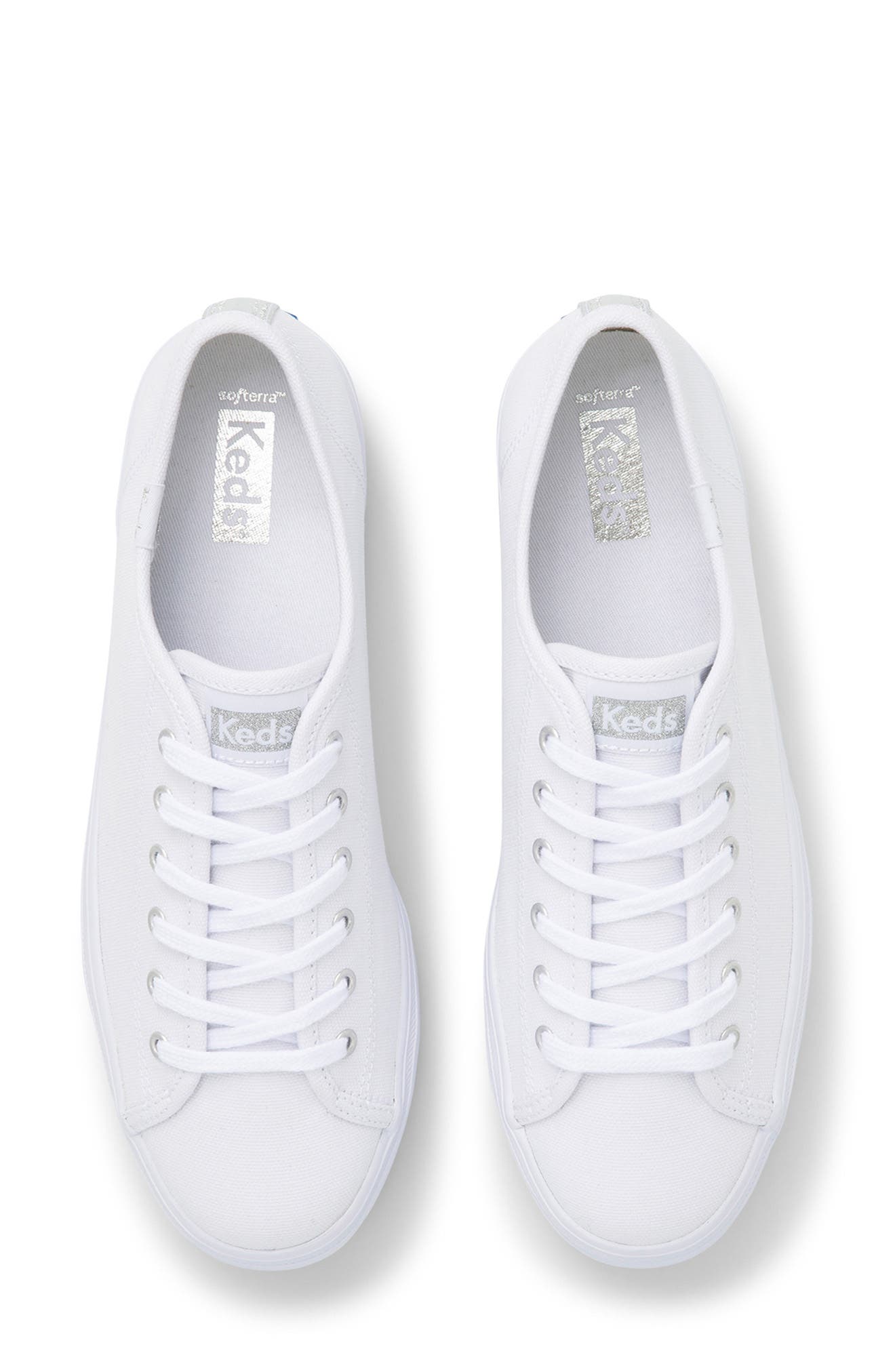 Keds<sup>®</sup> Triple Up Canvas Platform Sneaker, Alternate, color, 
