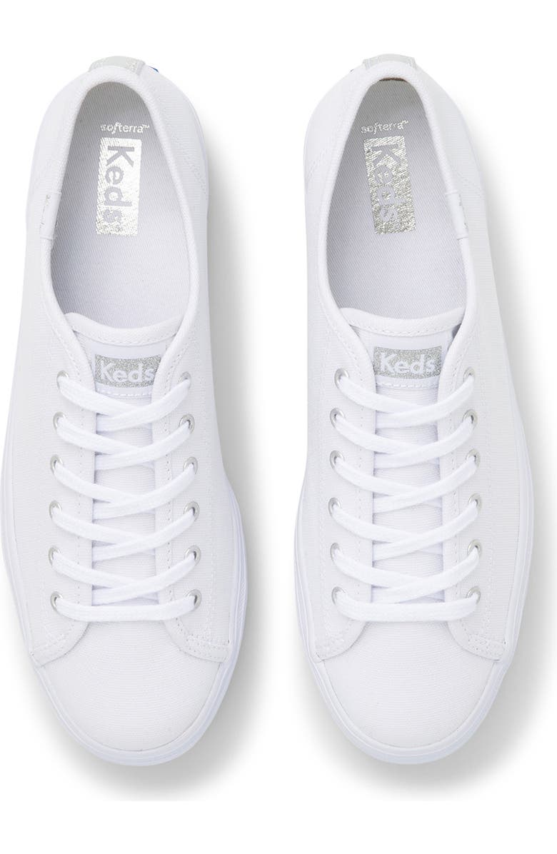 Keds<sup>®</sup> Triple Up Canvas Platform Sneaker, Alternate, color,