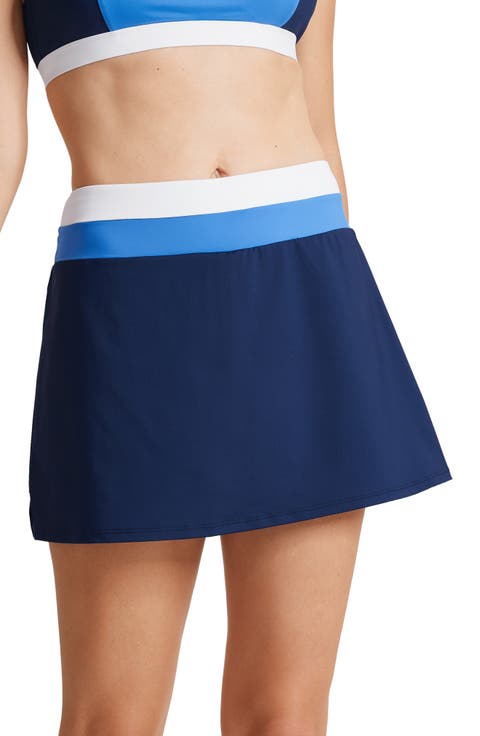 Sanibelle Colorblock Swim Skort