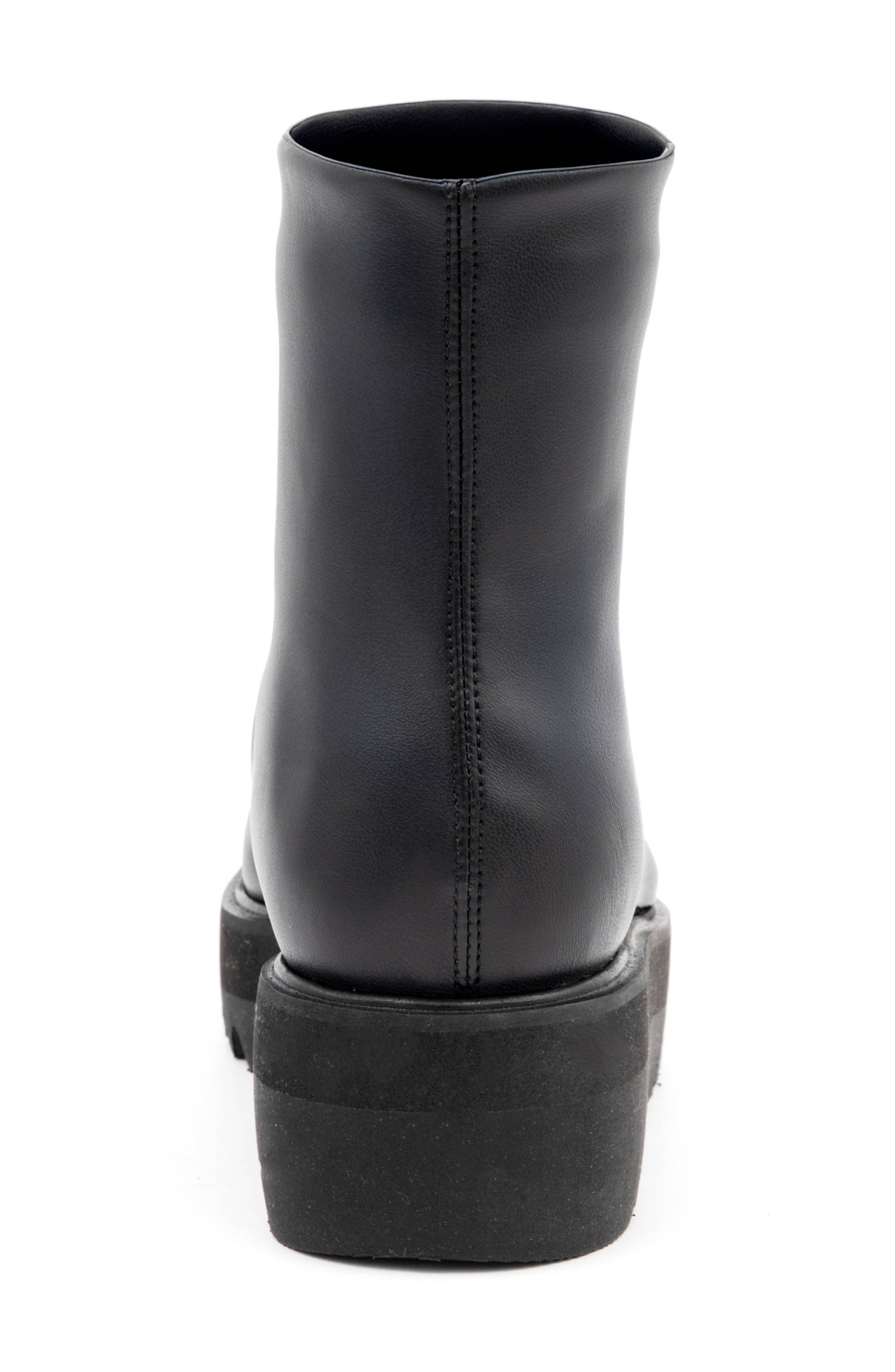 Amalfi by Rangoni Ermanno Platform Wedge Bootie, Alternate, color, Black Harley