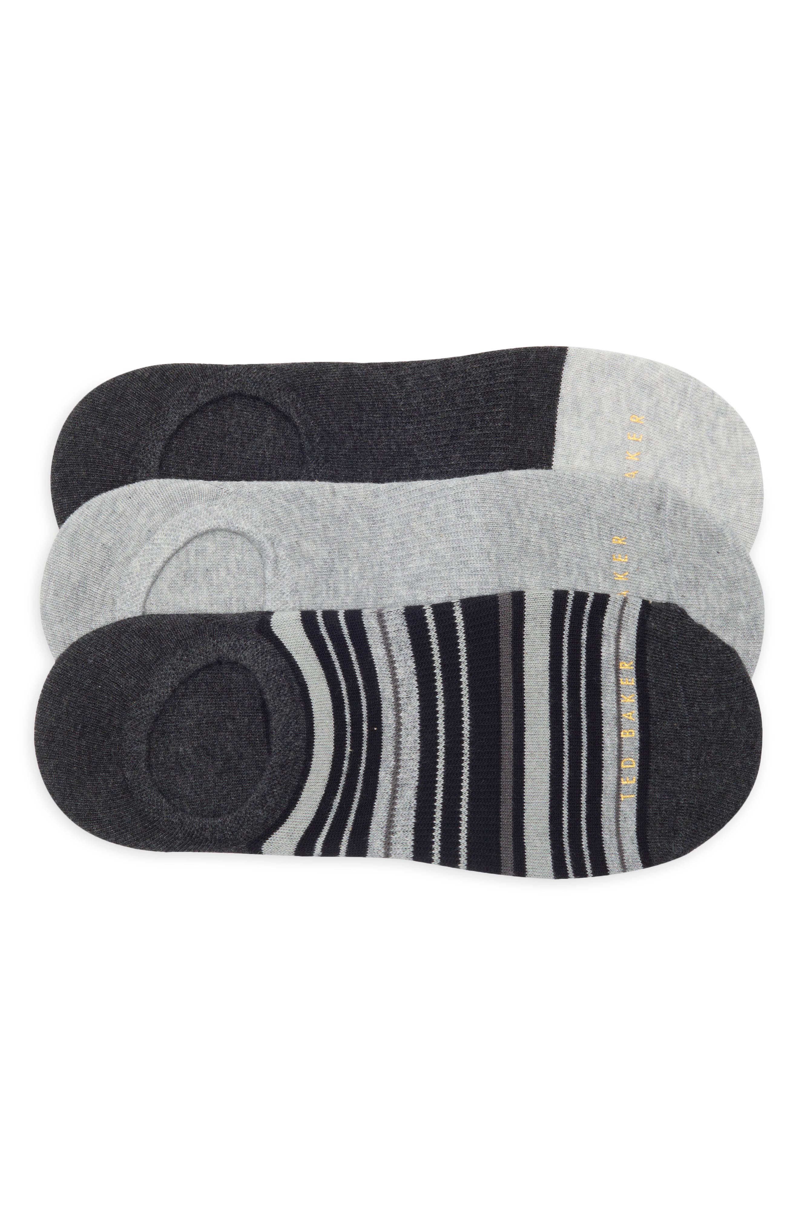 3-Pack Terry Liner Socks