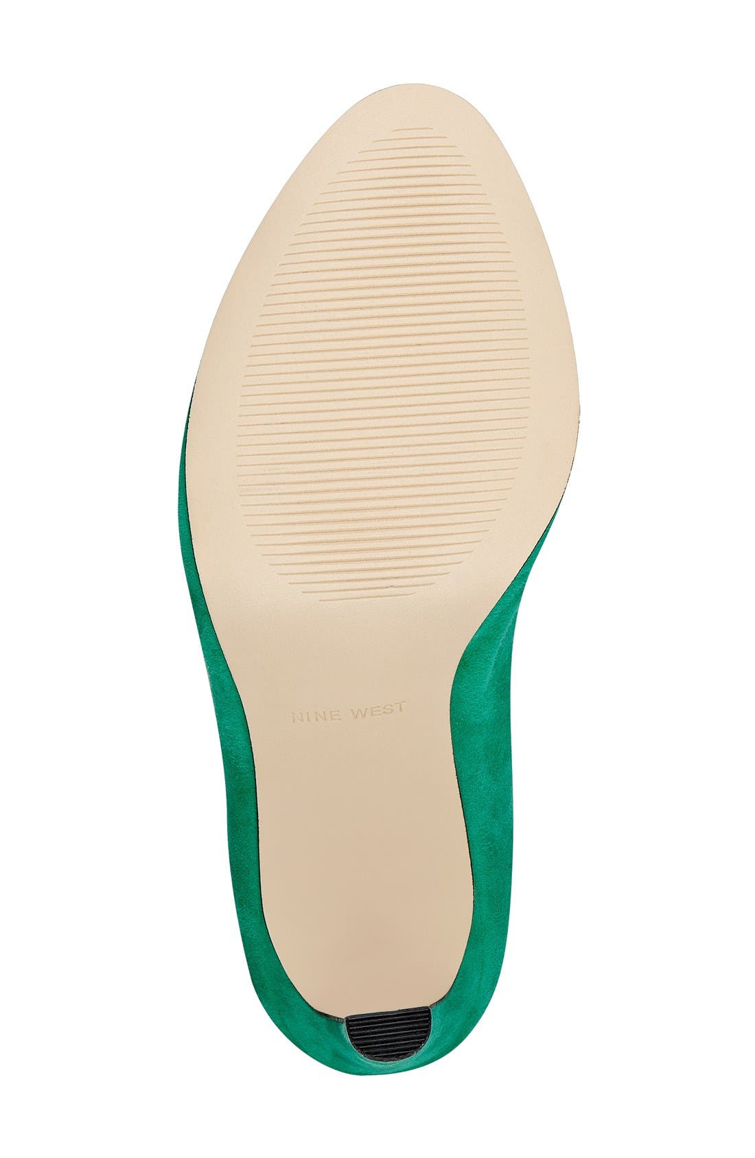 'Unforgettable' Lace-Up Sandal, Alternate, color, GREEN SUEDE