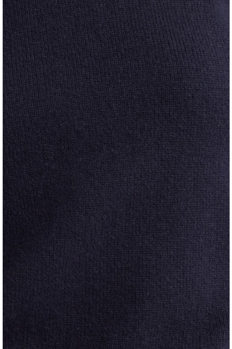 The Club Cashmere Blend Sweater Minidress, Alternate, color, NAVY MULTI