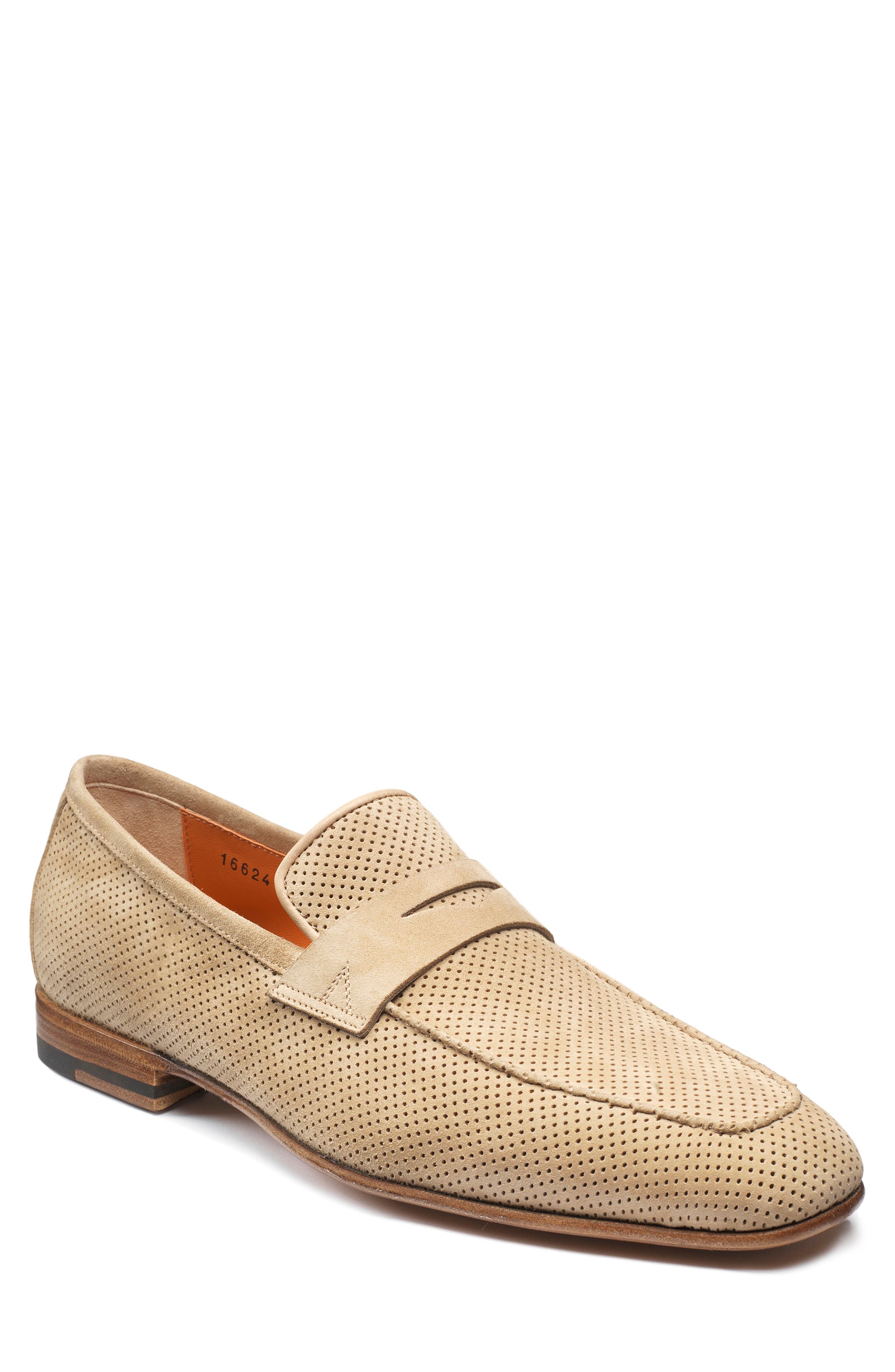 Santoni Joseph Penny Loafer, Main, color, 