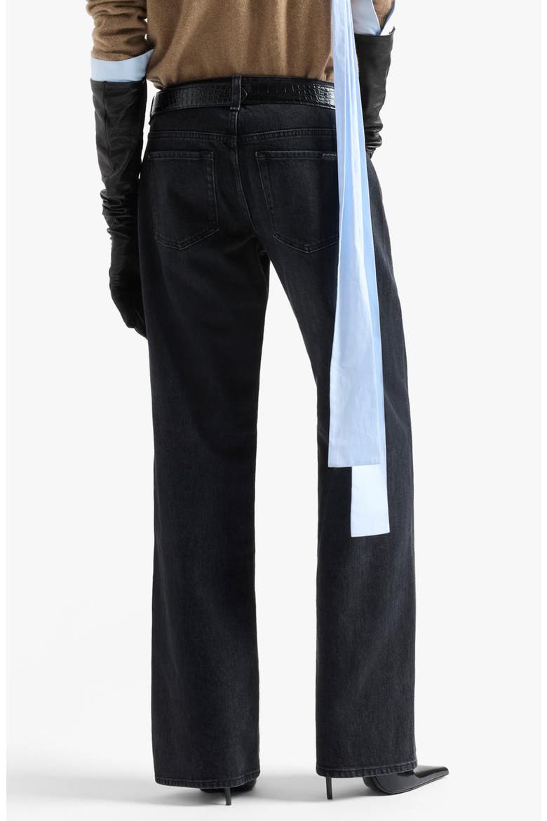 Low Rise Relaxed Straight Leg Jeans, Alternate, color, HEAVY RAIN