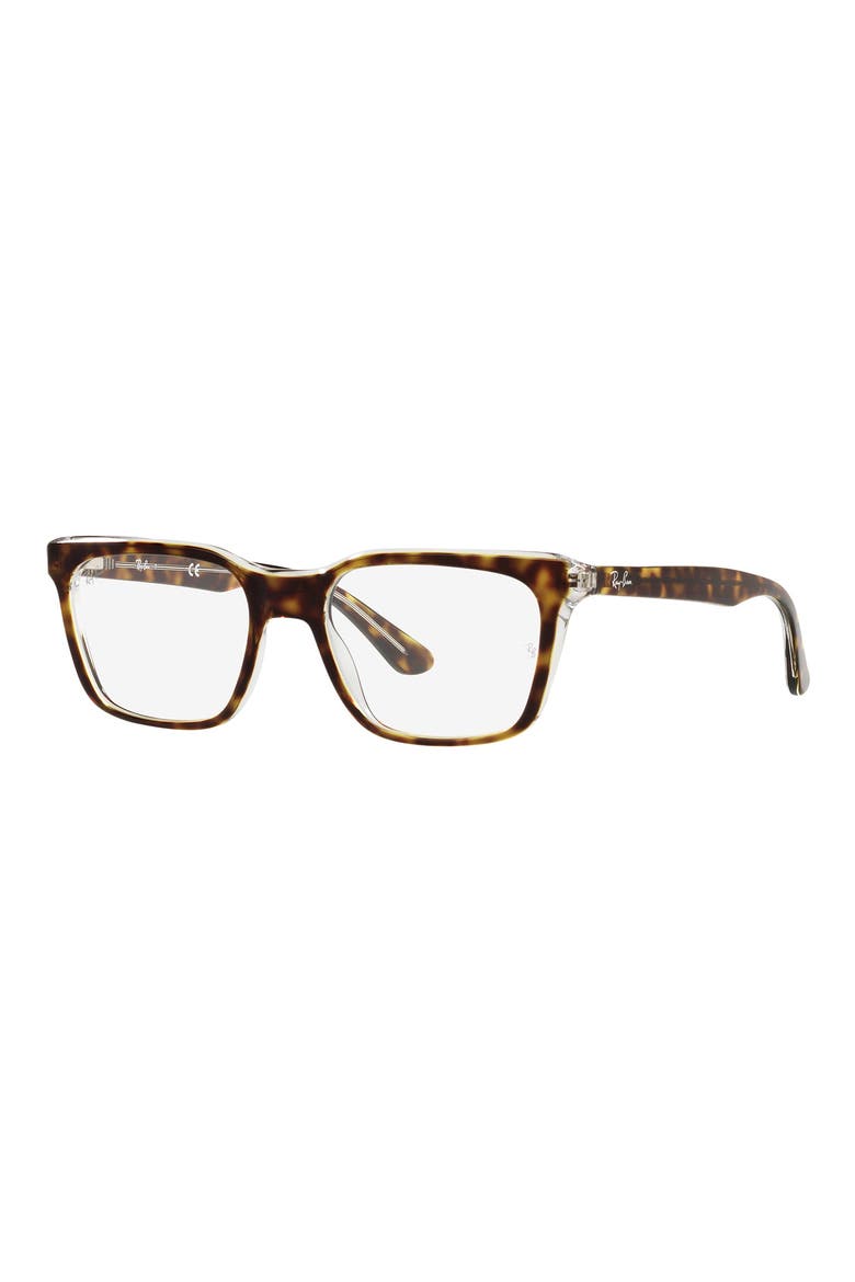 RX5391 51mm Rectangle Optical Glasses, Alternate, color, HAVANA