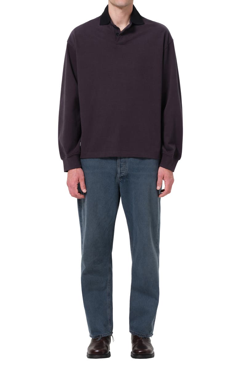 AGOLDE '90s Mid Rise Relaxed Straight Leg Jeans, Alternate, color, Prism Blue Indigo