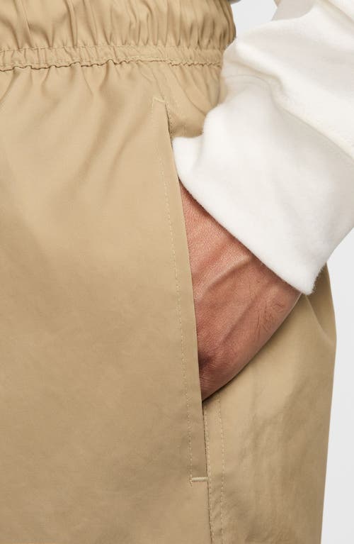 Nike Club Woven Flow Shorts In Brown