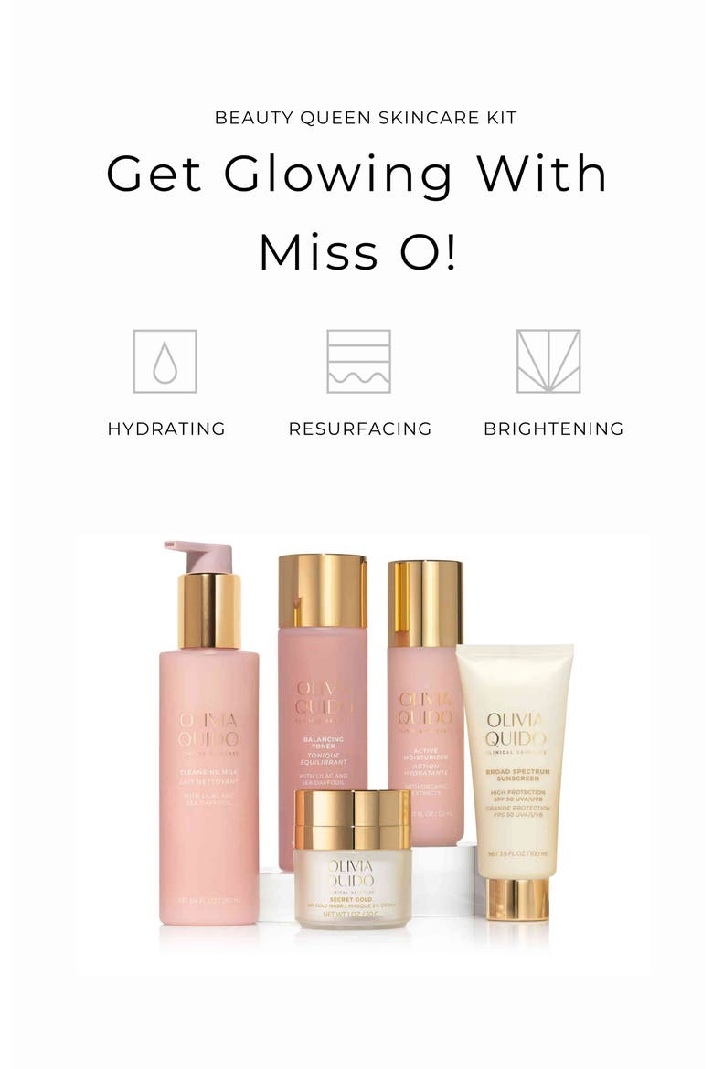 Beauty Queen Skincare Kit, Alternate, color, Transparent