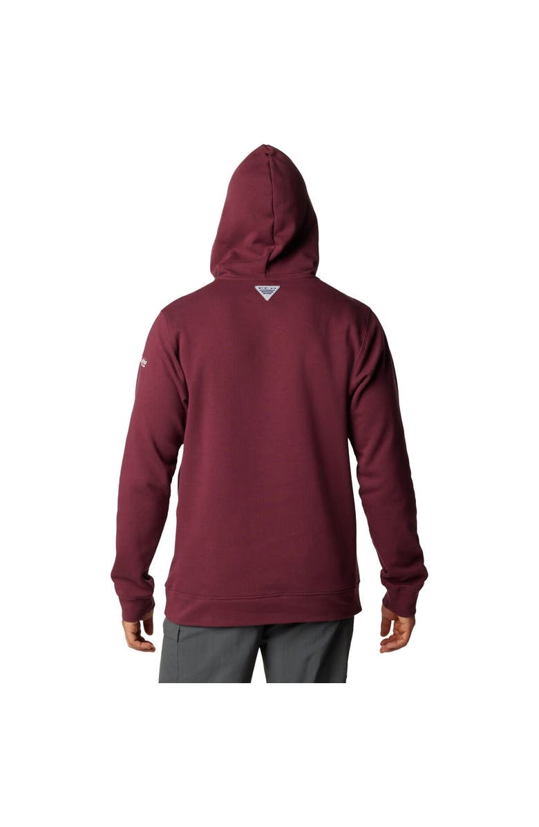 Columbia Men's Columbia Maroon Texas A&M Aggies PFG Fish Flag II Pullover Hoodie, Alternate, color, Maroon