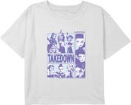 KPop Demon Hunters Girls' Takedown Idols Huntrix Logo Cropped T-Shirt