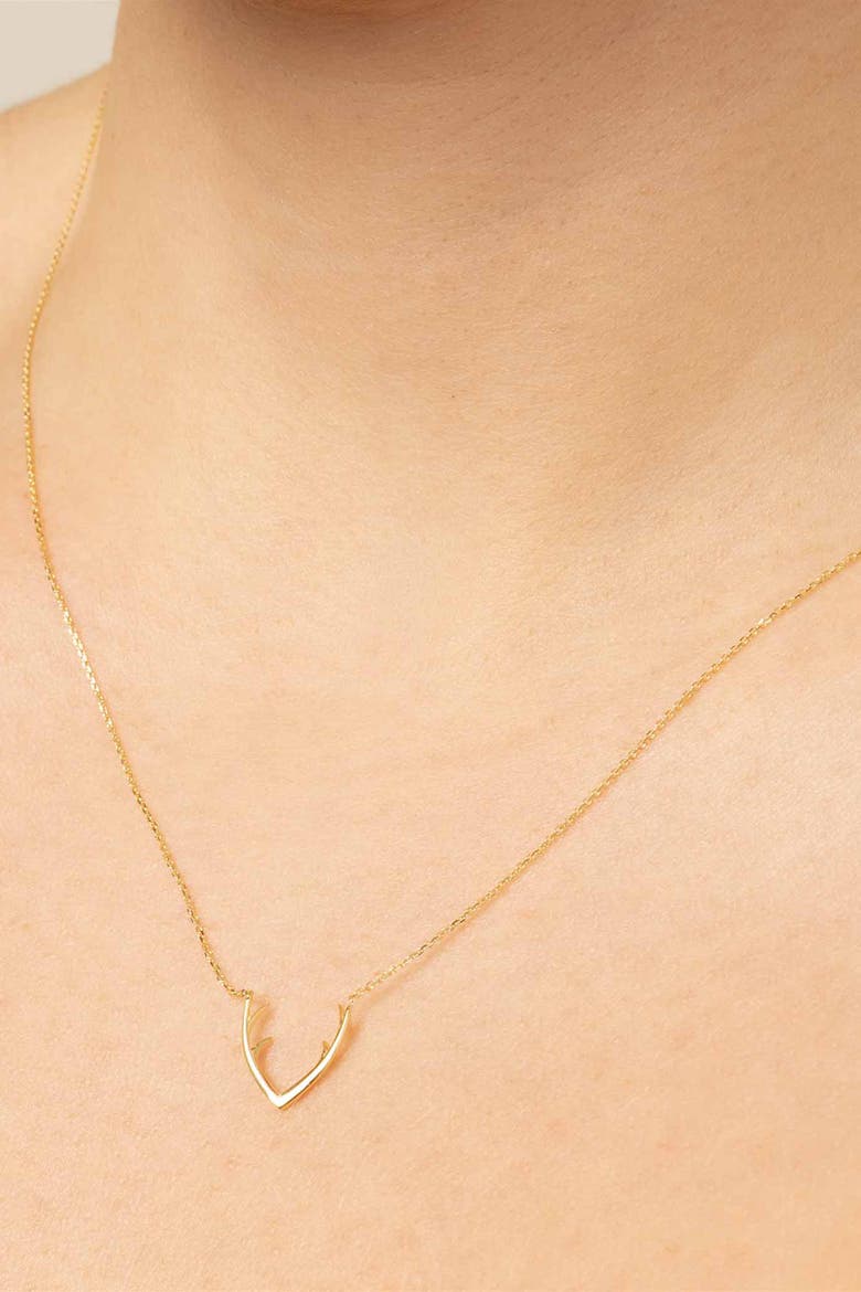 14K Gold Central Park Necklace, Alternate, color, Yellow Gold