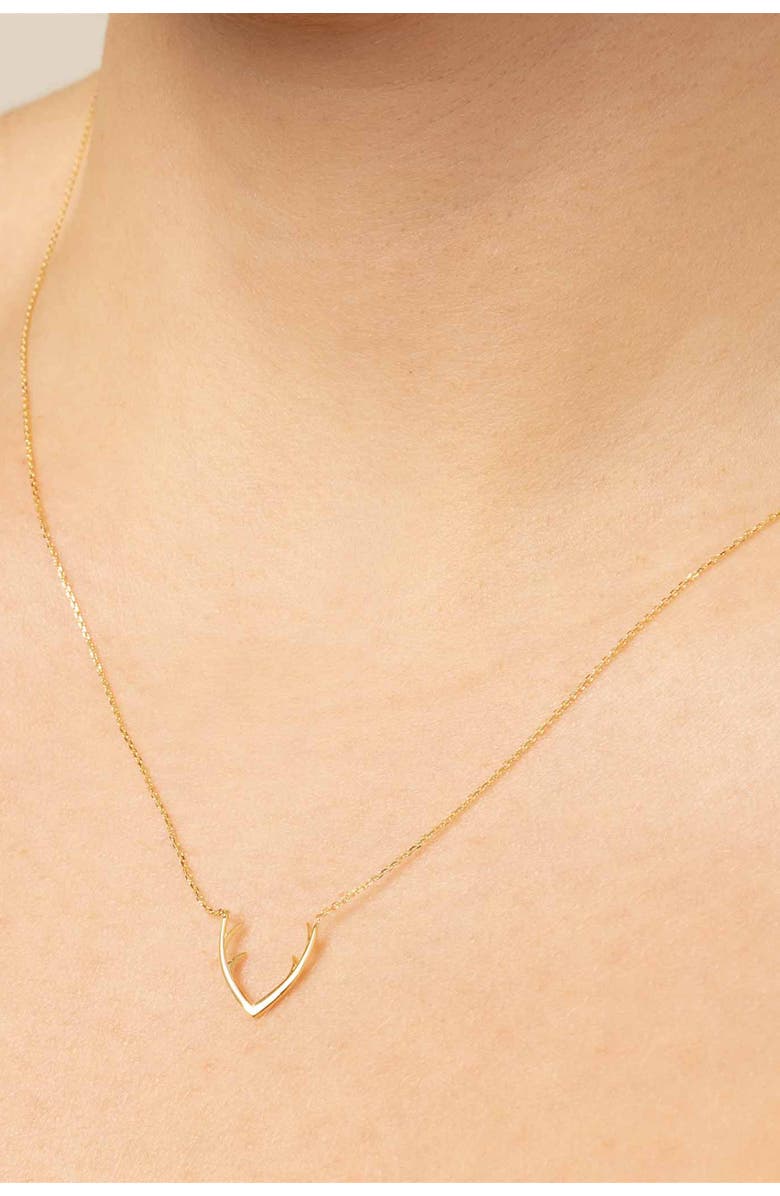 Oradina 14K Gold Central Park Necklace, Alternate, color, Yellow Gold