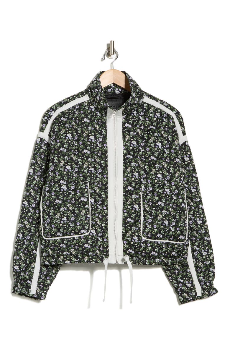 Cropped Quilted Jacket, Alternate, color, NIGHT GARD