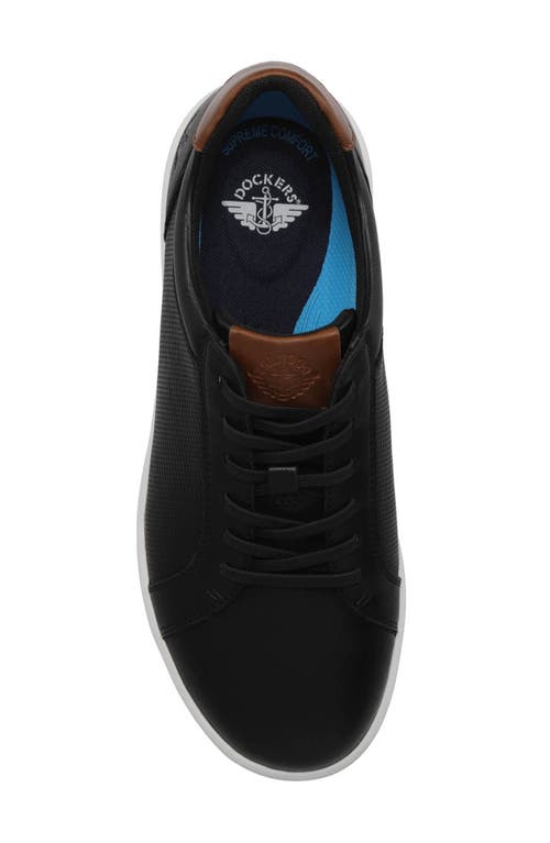 Dockers Mens Bowen Lightweight Casual Sneaker In Black