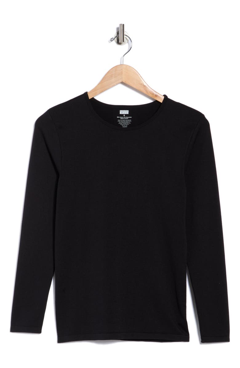 NORDSTROM RACK Everyday Long Sleeve T-Shirt, Alternate, color, Black