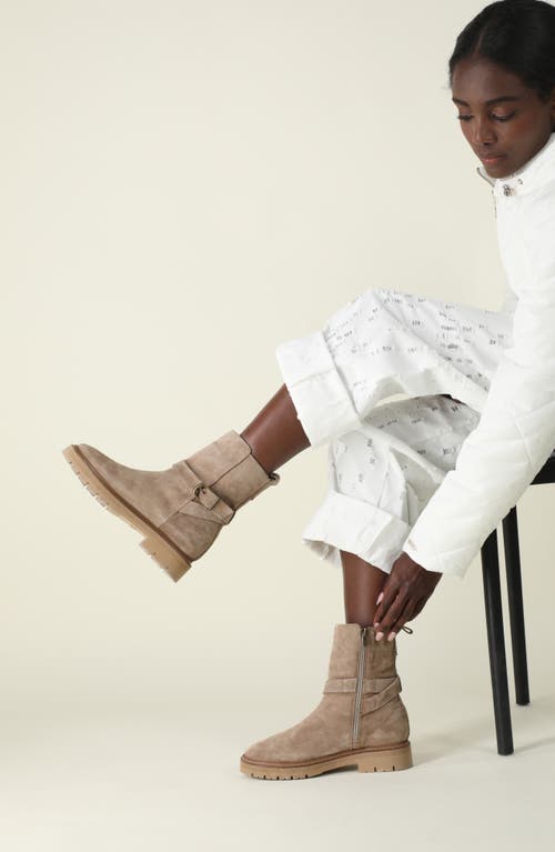 Naot Chalmers Bootie In Almond Suede