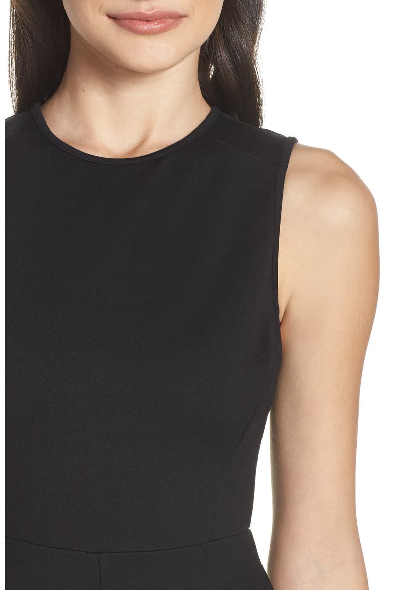 Lula Sleeveless Jumpsuit, Alternate, color, BLACK