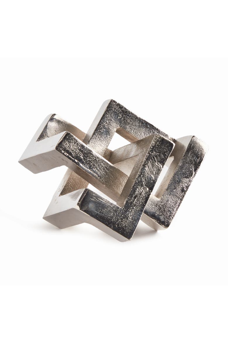 Key Sculpture Decorative Object, Main, color, Silver