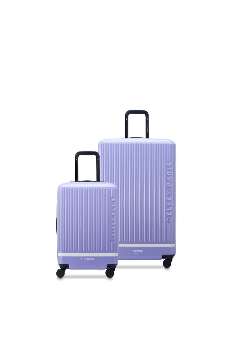 Spin Me Away 2 Piece 20" Carry On Spinner & 29" Large Spinner Set, Main, color, Lavender