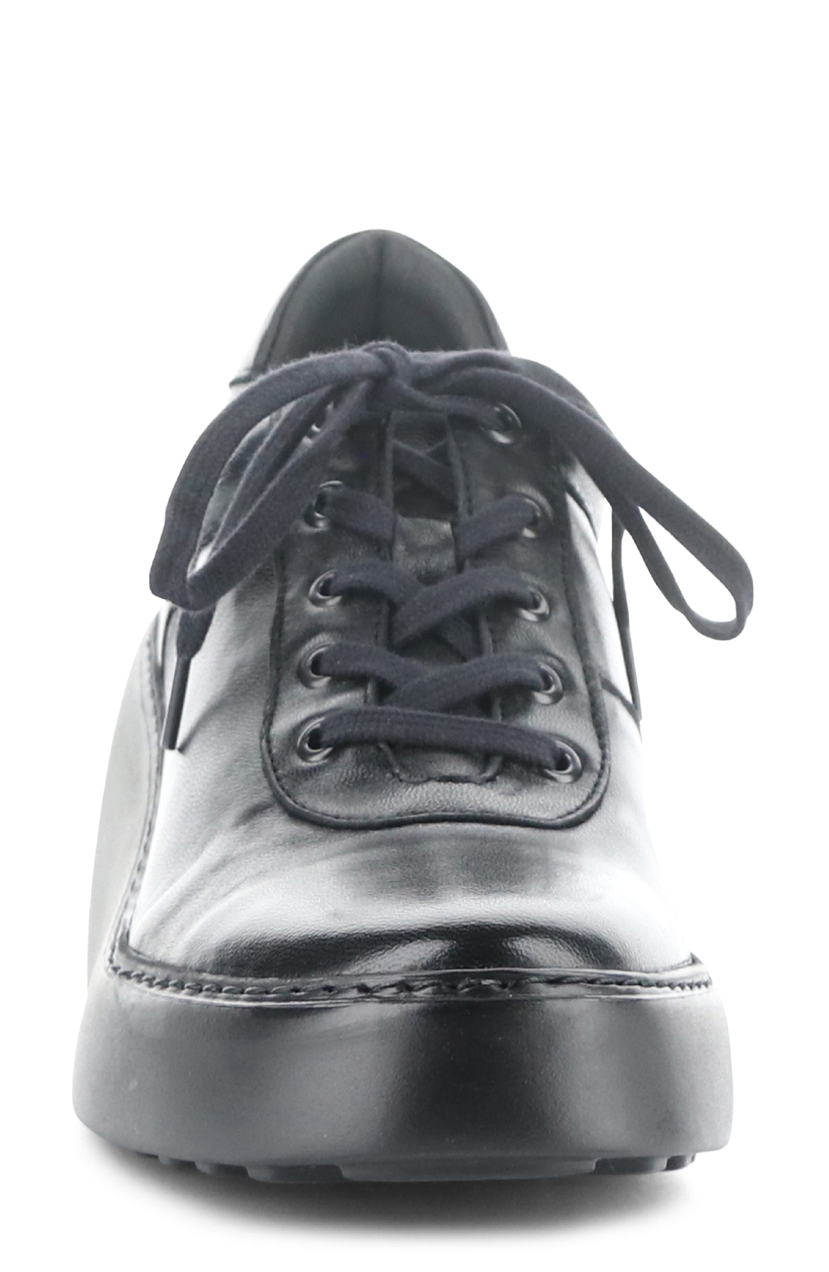 Fly London Dipo Wedge Sneaker, Alternate, color, 000 Black Sofia