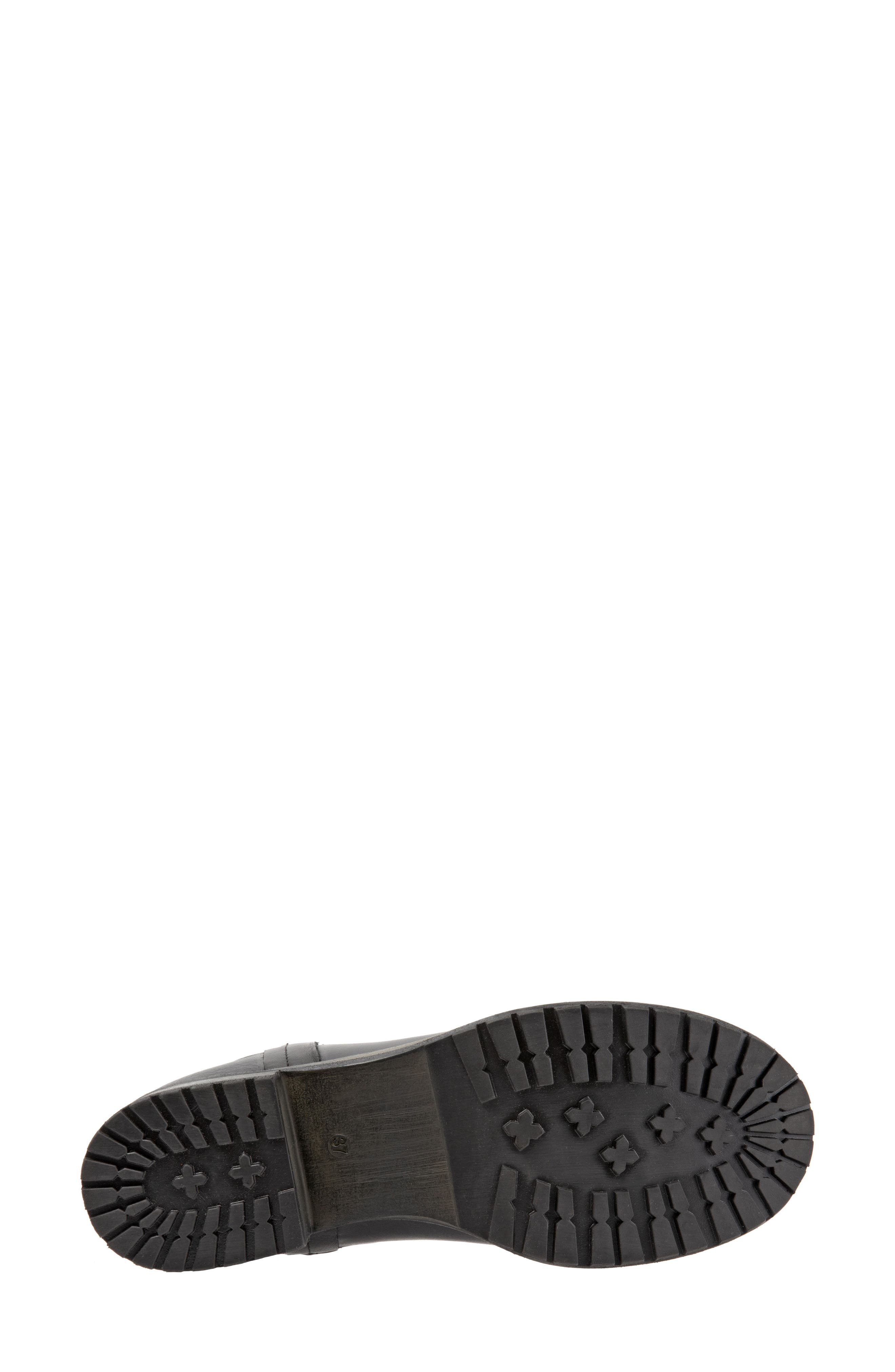 Cherish Chelsea Bootie, Alternate, color, BLACK LEATHER