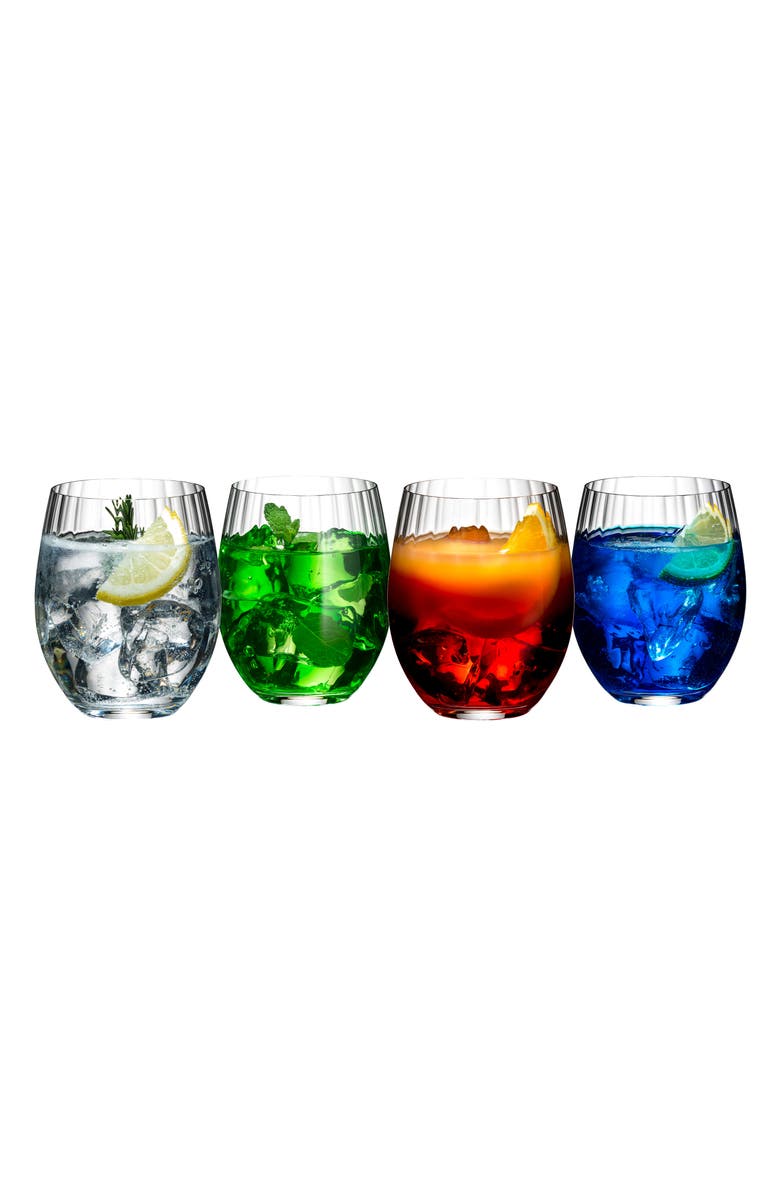 Riedel Mixing Tonic Set of 4 Tumblers, Main, color, Clear