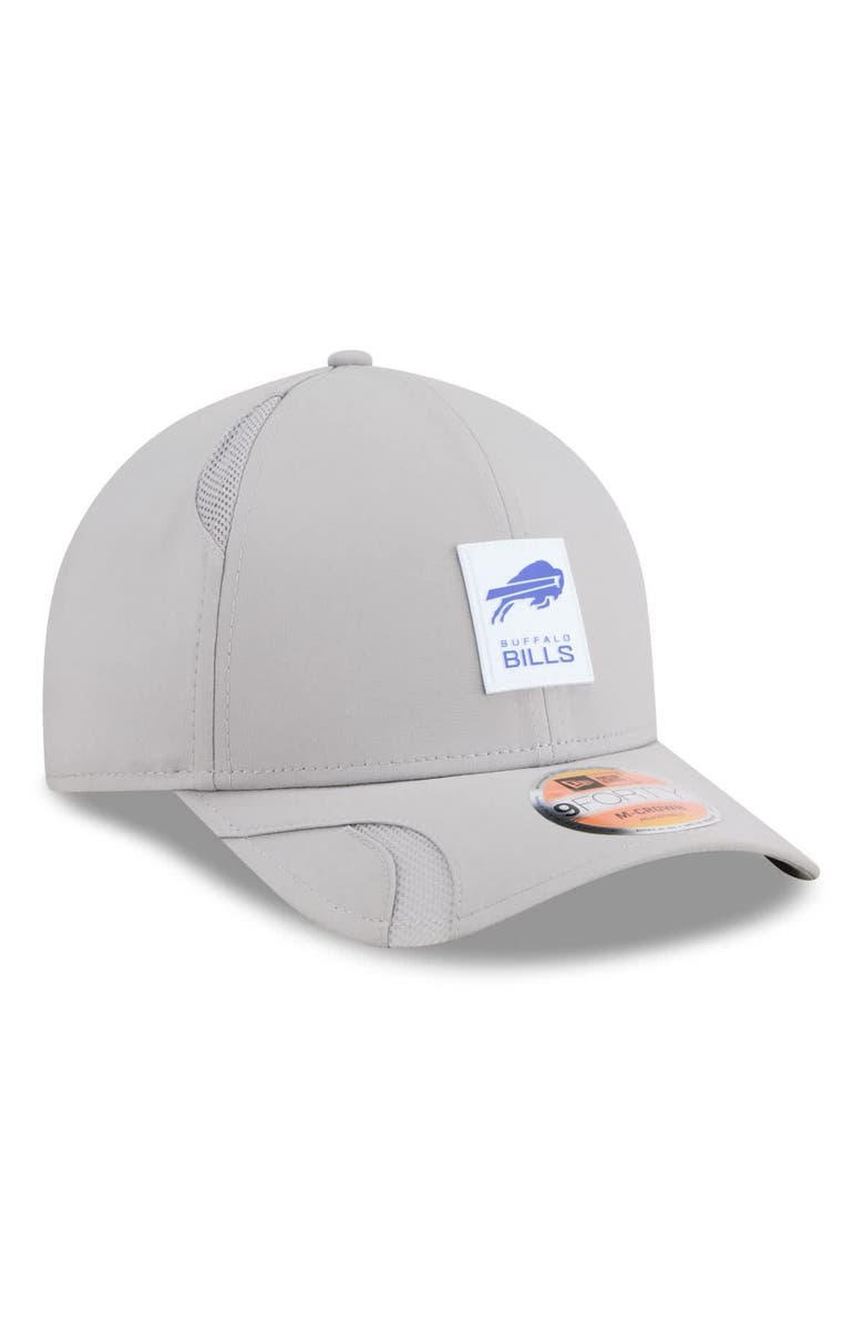 New Era Men's New Era Gray Buffalo Bills 2025 Sideline  M-Crown 9FORTY Adjustable Hat, Alternate, color, Gray