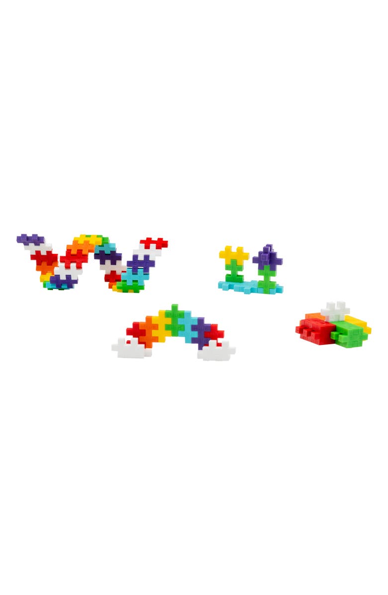 Plus-Plus USA Rainbow Mix 70-Piece Tube Building Set, Alternate, color, Multi