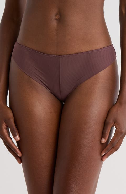 Embleme Lace Tanga Thong