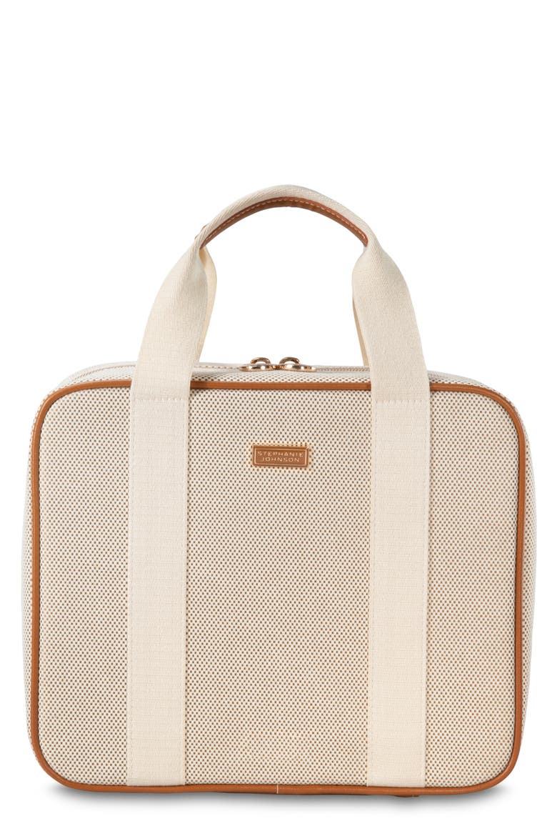 Martha Large Briefcase, Main, color, IVORY