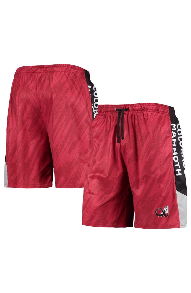 FOCO Men's FOCO Red Colorado Mammoth Static Mesh Shorts, Main, color, Red