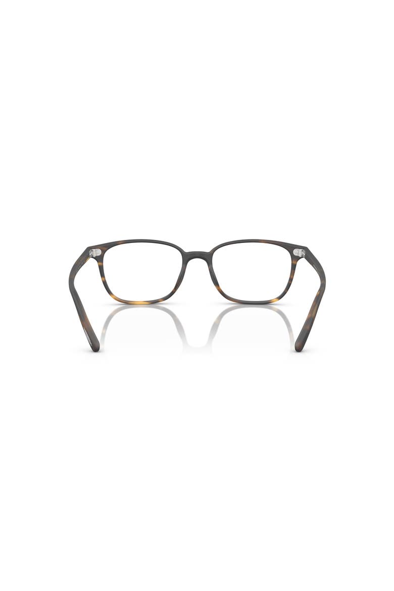 51mm Square optical glasses, Alternate, color, Brown