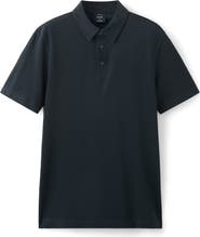 MANGO Slim Fit Stretch Cotton Blend Piqué Polo