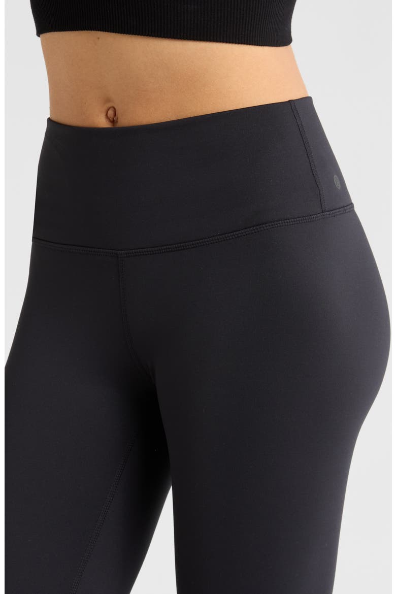 High Waist Fleece Lined Leggings, Alternate, color, BLACK